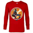 thumbnail image 1 of Marvel Iron Man Captain America 80th Anniversary Covers Standard - Long Sleeve T-Shirt for Men – Customized-New Red, 1 of 5