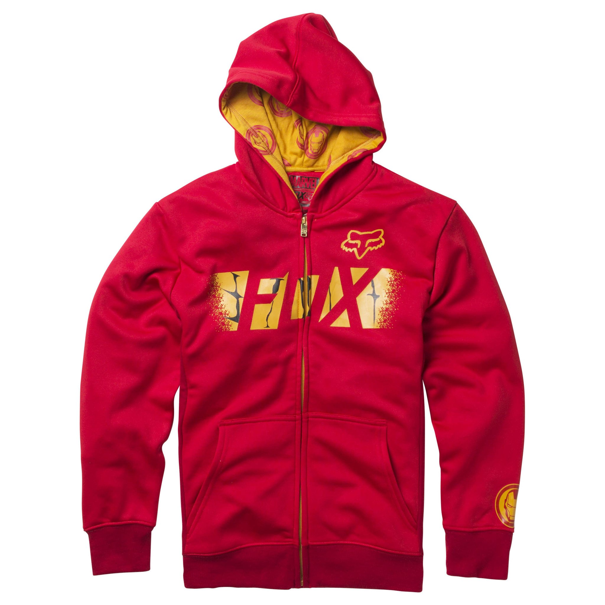 Marvel Iron Man Child's Zip Up Fleece Hoodie