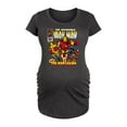 thumbnail image 1 of Marvel Iron Man - Comic Book Cover - Maternity Scoop Neck Graphic T-Shirt, 1 of 5