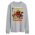 thumbnail image 1 of Marvel Iron Man - Comic Book Cover - Men's Long Sleeve Graphic T-Shirt, 1 of 5