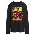 thumbnail image 1 of Marvel Iron Man - Comic Book Cover - Men's Long Sleeve Graphic T-Shirt, 1 of 5