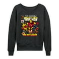 thumbnail image 1 of Marvel Iron Man - Comic Book Cover - Women's French Terry Pullover Long Sleeve Shirt, 1 of 5