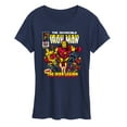 thumbnail image 1 of Marvel Iron Man - Comic Book Cover - Women's Short Sleeve Graphic T-Shirt, 1 of 5