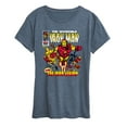 thumbnail image 1 of Marvel Iron Man - Comic Book Cover - Women's Short Sleeve Graphic T-Shirt, 1 of 5