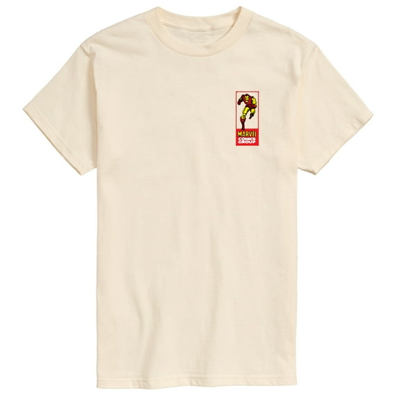 Marvel Iron Man - Comic Book Panels - Men's Short Sleeve Graphic T-Shirt