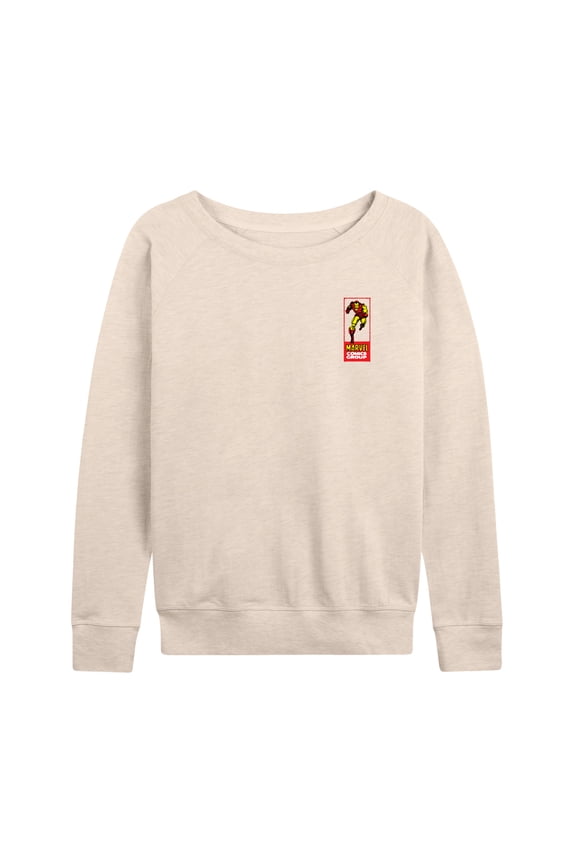 Iron Man - Comic Book Panels - Women's French Terry Pullover Sweatshirt