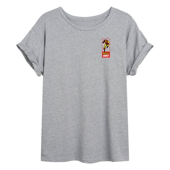 Marvel Iron Man - Comic Book Panels - Women's Oversized Graphic T-Shirt