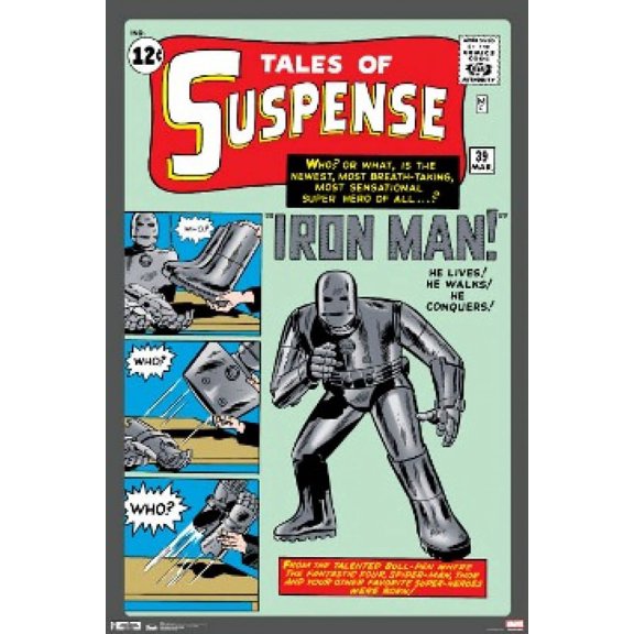 Marvel Iron Man Cover Poster (24 X 36)