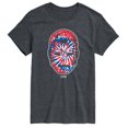 thumbnail image 1 of Marvel Iron Man - Flag Fill Oversized - Men's Short Sleeve Graphic T-Shirt, 1 of 5