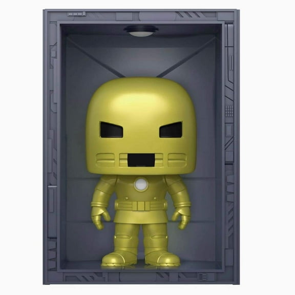 Marvel Iron Man Hall of Armor Mdl Dlx.Pop! Figure, Not Mint