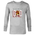 thumbnail image 1 of Marvel Iron Man Invincible Dad Comic Book Father's Day - Long Sleeve T-Shirt for Men - Customized-Athletic Heather, 1 of 5