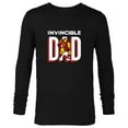 thumbnail image 1 of Marvel Iron Man Invincible Dad Comic Book Father's Day - Long Sleeve T-Shirt for Men - Customized-Black, 1 of 5