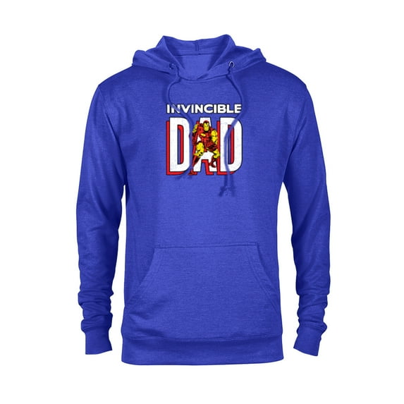 Marvel Iron Man Invincible Dad Comic Book Father's Day - Pullover Hoodie for Adults - Customized-Royal