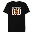 thumbnail image 1 of Marvel Iron Man Invincible Dad Comic Book Father's Day - Short Sleeve Blended T-Shirt for Adults - Customized-Black, 1 of 5