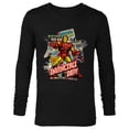thumbnail image 1 of Marvel Iron Man Invincible Dad Father's Day - Long Sleeve T-Shirt for Men - Customized-Black, 1 of 5