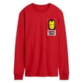 thumbnail image 1 of Marvel Iron Man - Invincible Oversized - Men's Long Sleeve Graphic T-Shirt, 1 of 5