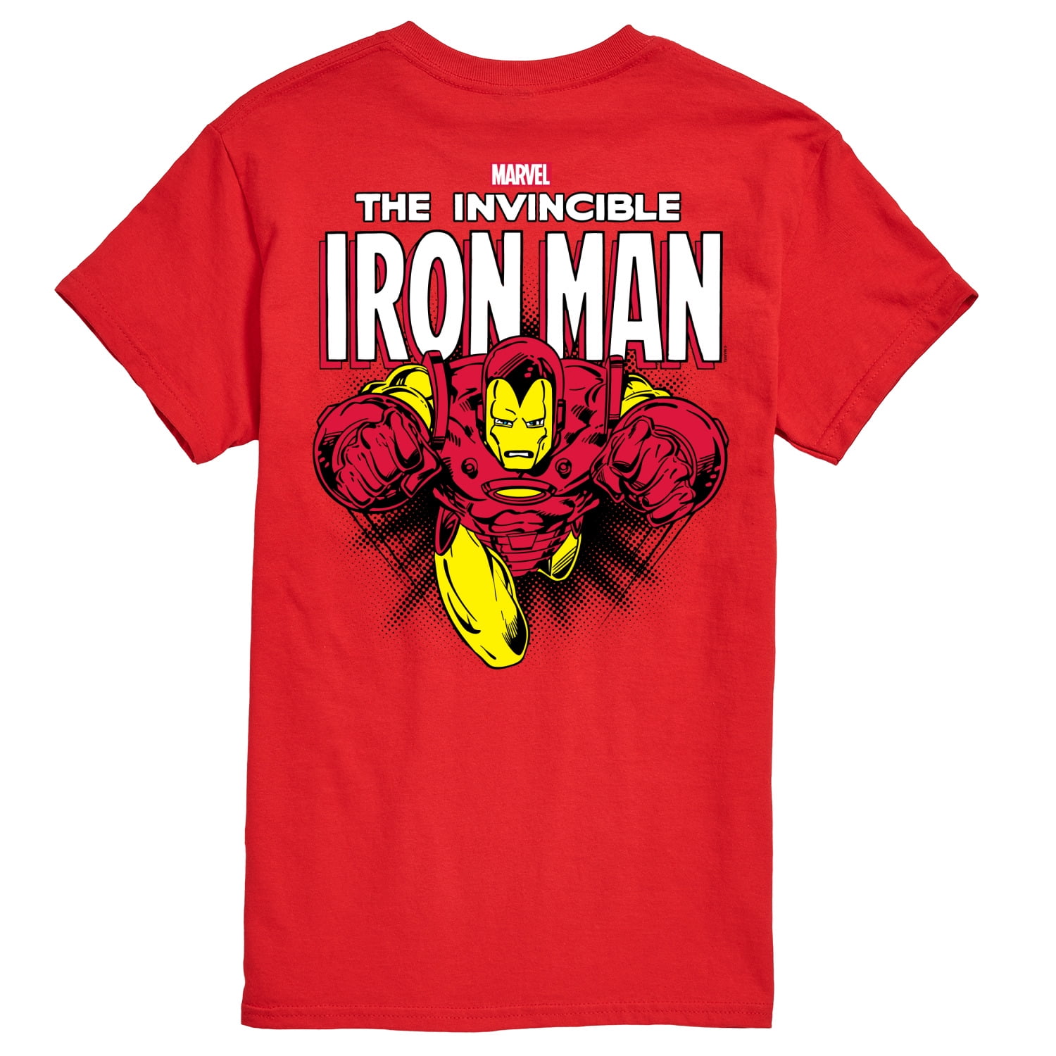 Marvel Iron Man - Invincible Oversized - Men's Short Sleeve Graphic T-Shirt