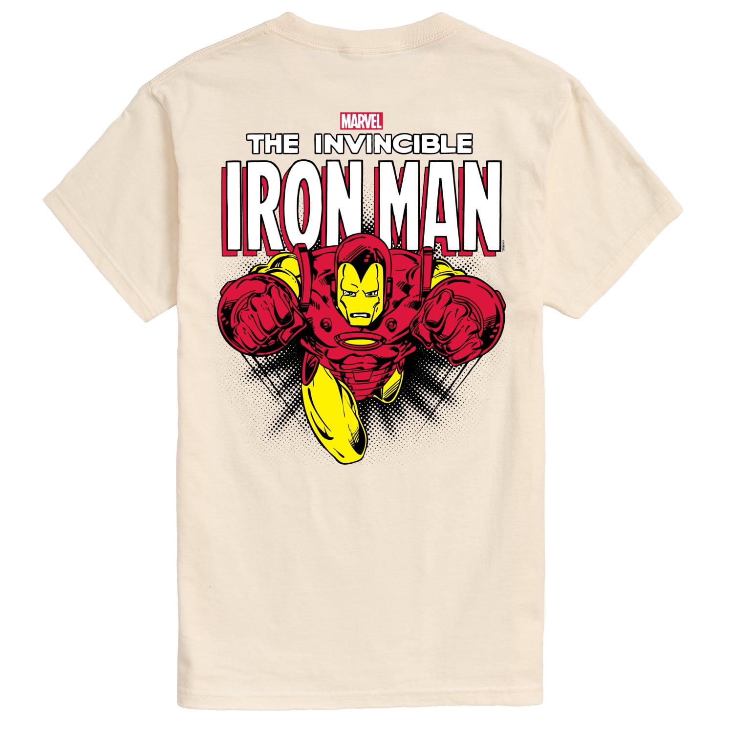 Marvel Iron Man - Invincible Oversized - Men's Short Sleeve Graphic T-Shirt