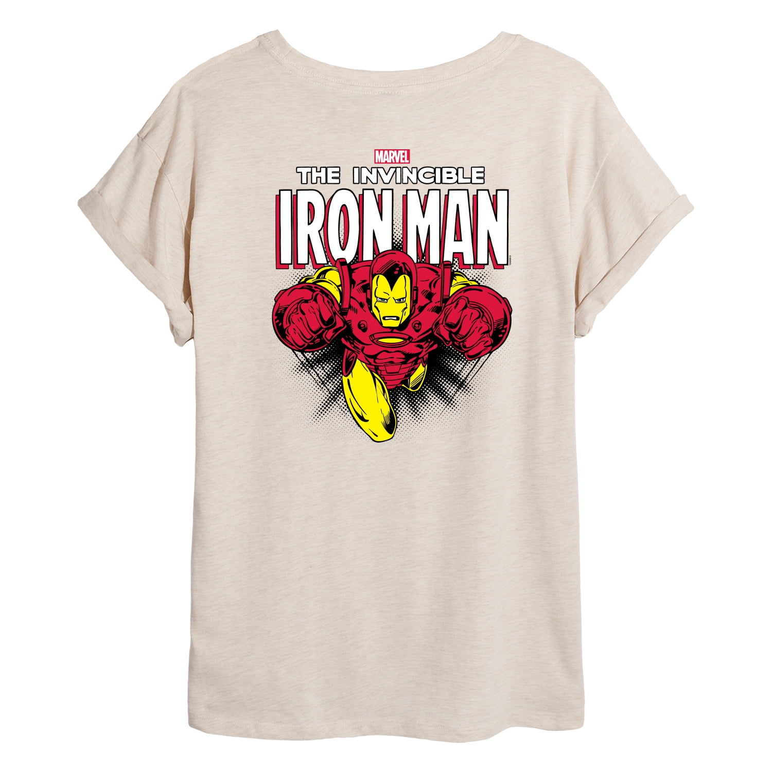 Marvel Iron Man - Invincible Oversized - Women's Oversized Graphic T-Shirt