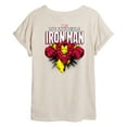 thumbnail image 1 of Marvel Iron Man - Invincible Oversized - Women's Oversized Graphic T-Shirt, 1 of 5