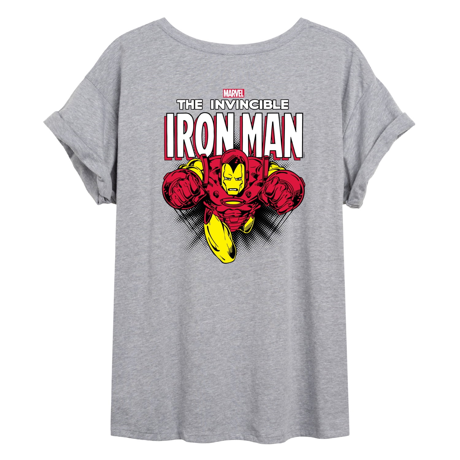 Marvel Iron Man - Invincible Oversized - Women's Oversized Graphic T-Shirt