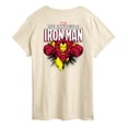 thumbnail image 1 of Marvel Iron Man - Invincible Oversized - Women's Short Sleeve Graphic T-Shirt, 1 of 5