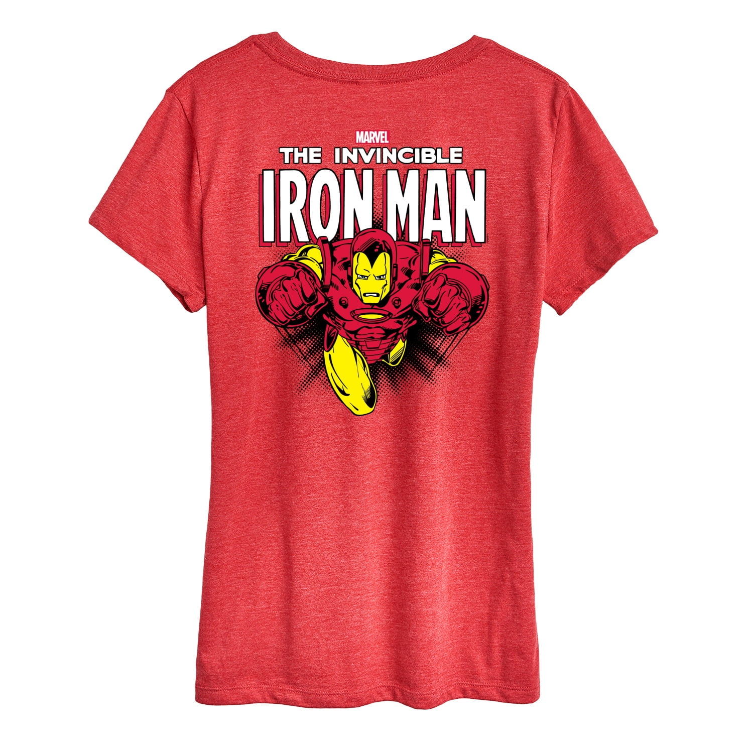 Marvel Iron Man - Invincible Oversized - Women's Short Sleeve Graphic T-Shirt