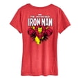 thumbnail image 1 of Marvel Iron Man - Invincible Oversized - Women's Short Sleeve Graphic T-Shirt, 1 of 5