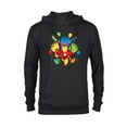 thumbnail image 1 of Marvel Iron Man It’s Party Time Birthday - Pullover Hoodie for Adults - Customized-Black, 1 of 5
