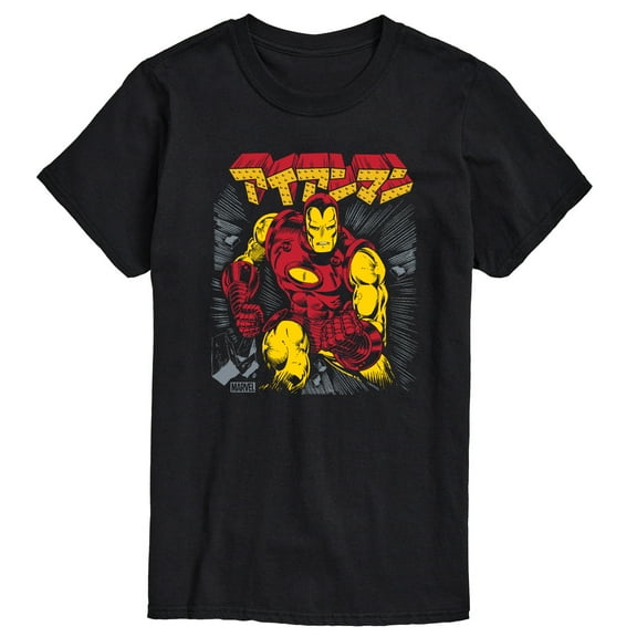 Marvel Iron Man - Katakana - Men's Short Sleeve Graphic T-Shirt