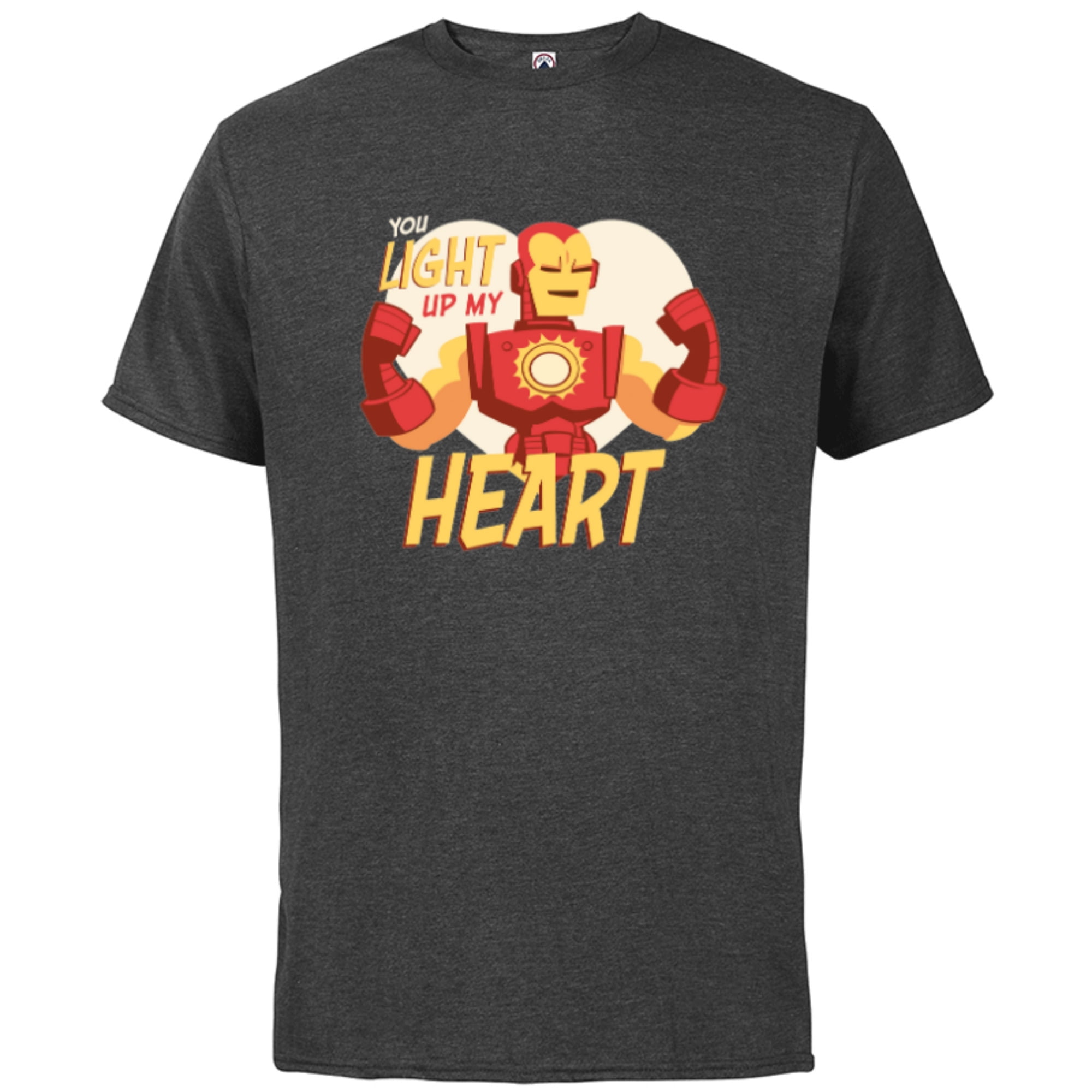Iron man light up t cheap shirt