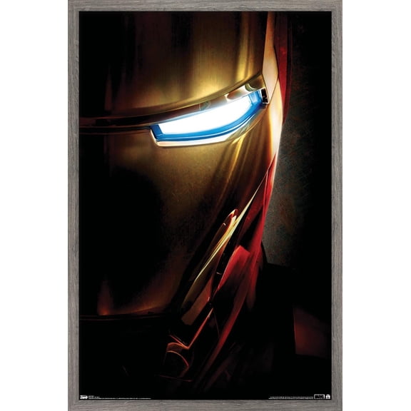 Marvel Iron Man - One Sheet Wall Poster, 22.375" x 34" Framed