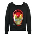 thumbnail image 1 of Marvel Iron Man - Portrait Oversized - Women's French Terry Pullover Sweatshirt, 1 of 5