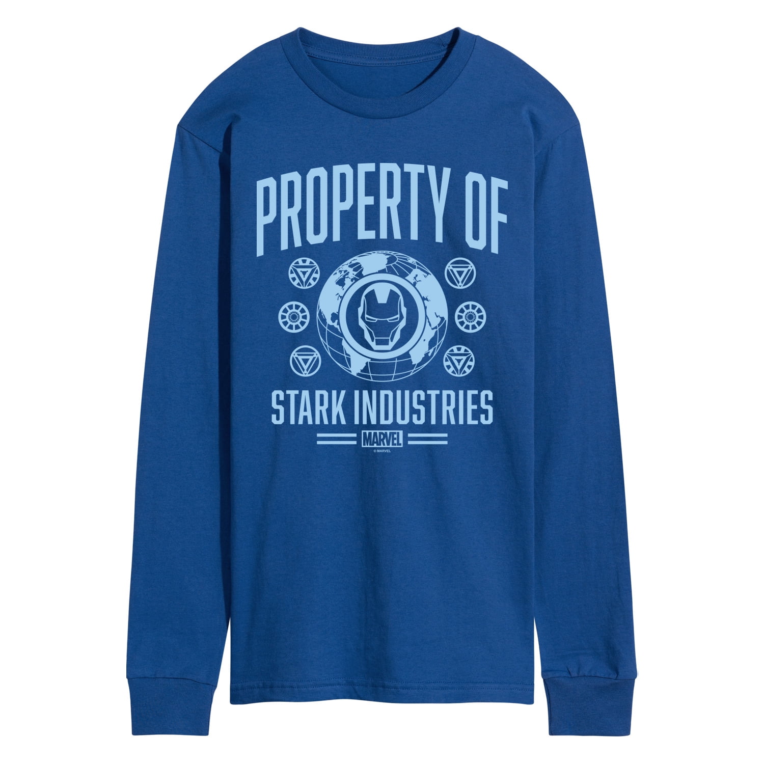 Marvel Iron Man - Property Of Stark Industries - Men's Long Sleeve Graphic T-Shirt