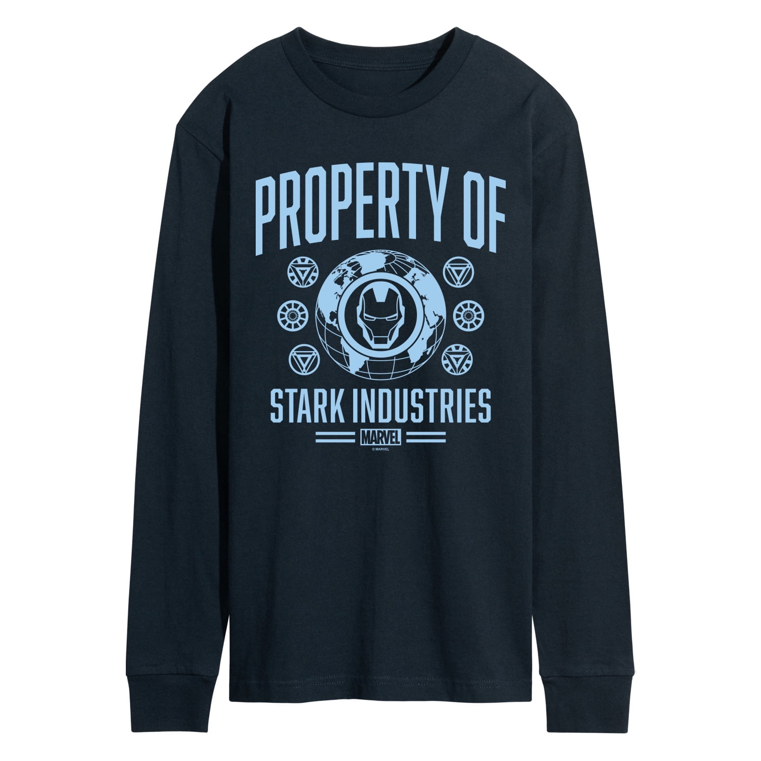 Marvel Iron Man - Property Of Stark Industries - Men's Long Sleeve Graphic T-Shirt