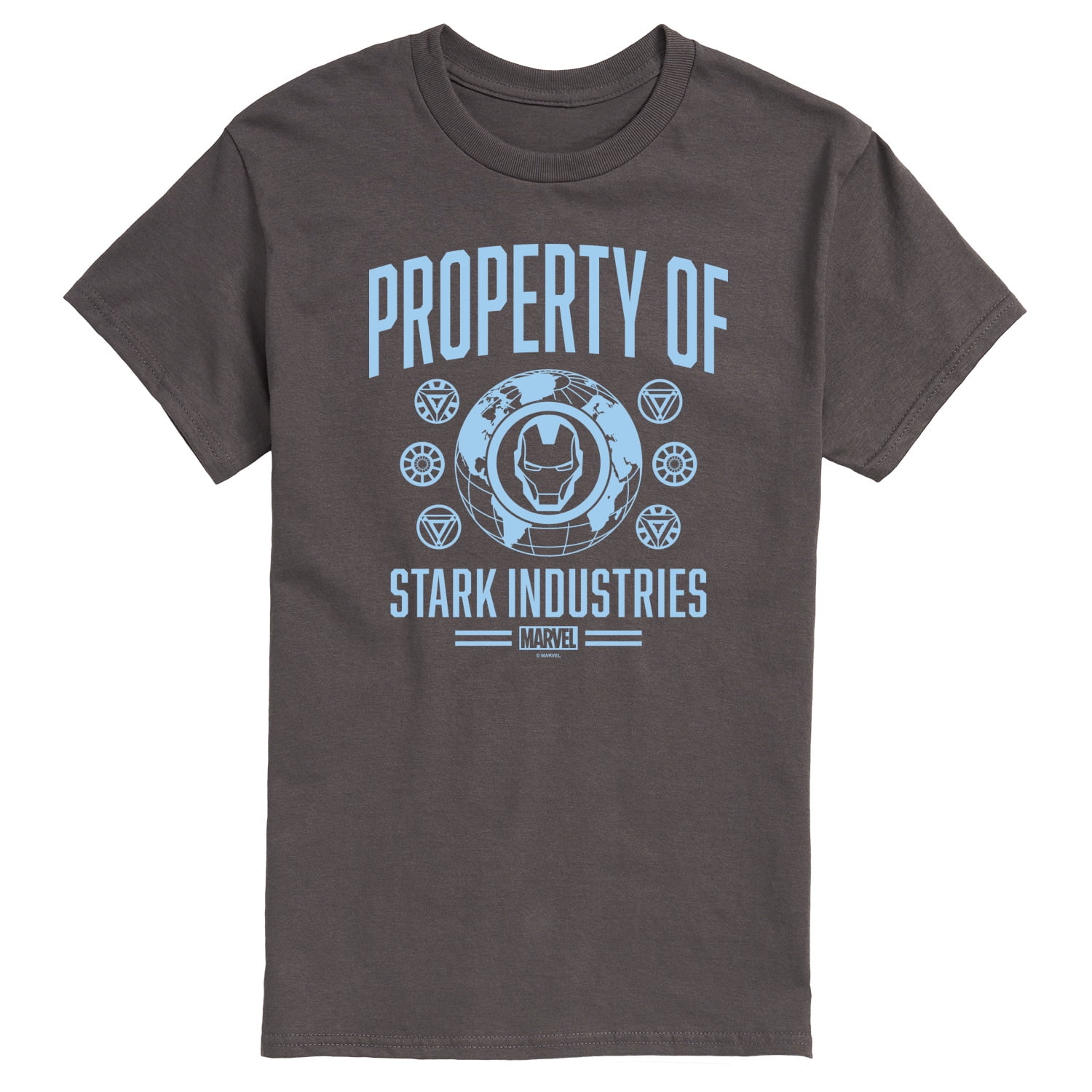 Marvel Iron Man - Property Of Stark Industries - Men's Short Sleeve Graphic T-Shirt