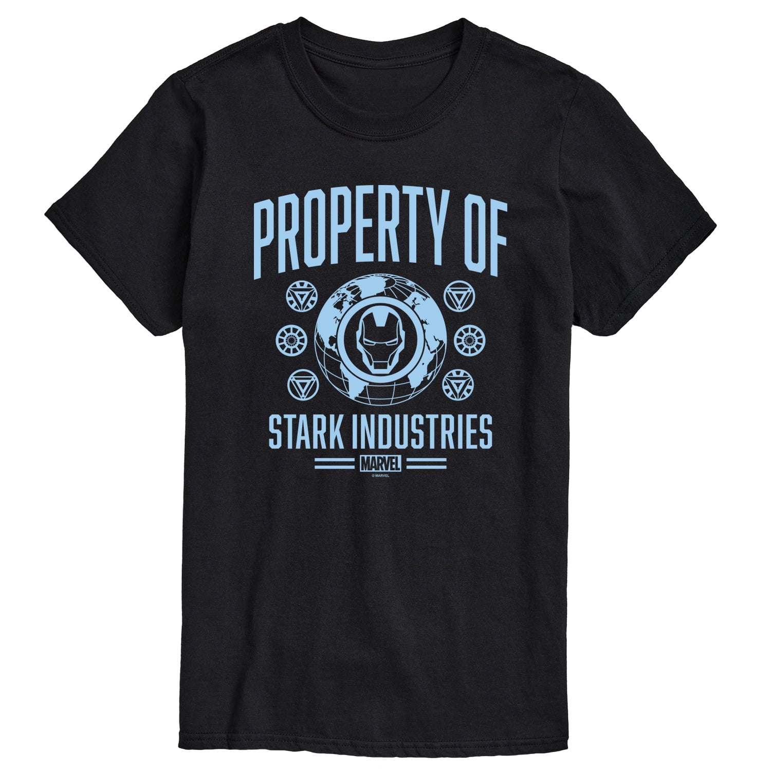 Marvel Iron Man - Property Of Stark Industries - Men's Short Sleeve Graphic T-Shirt