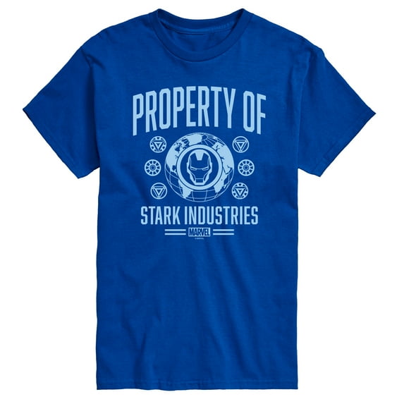 Marvel Iron Man - Property Of Stark Industries - Men's Short Sleeve Graphic T-Shirt