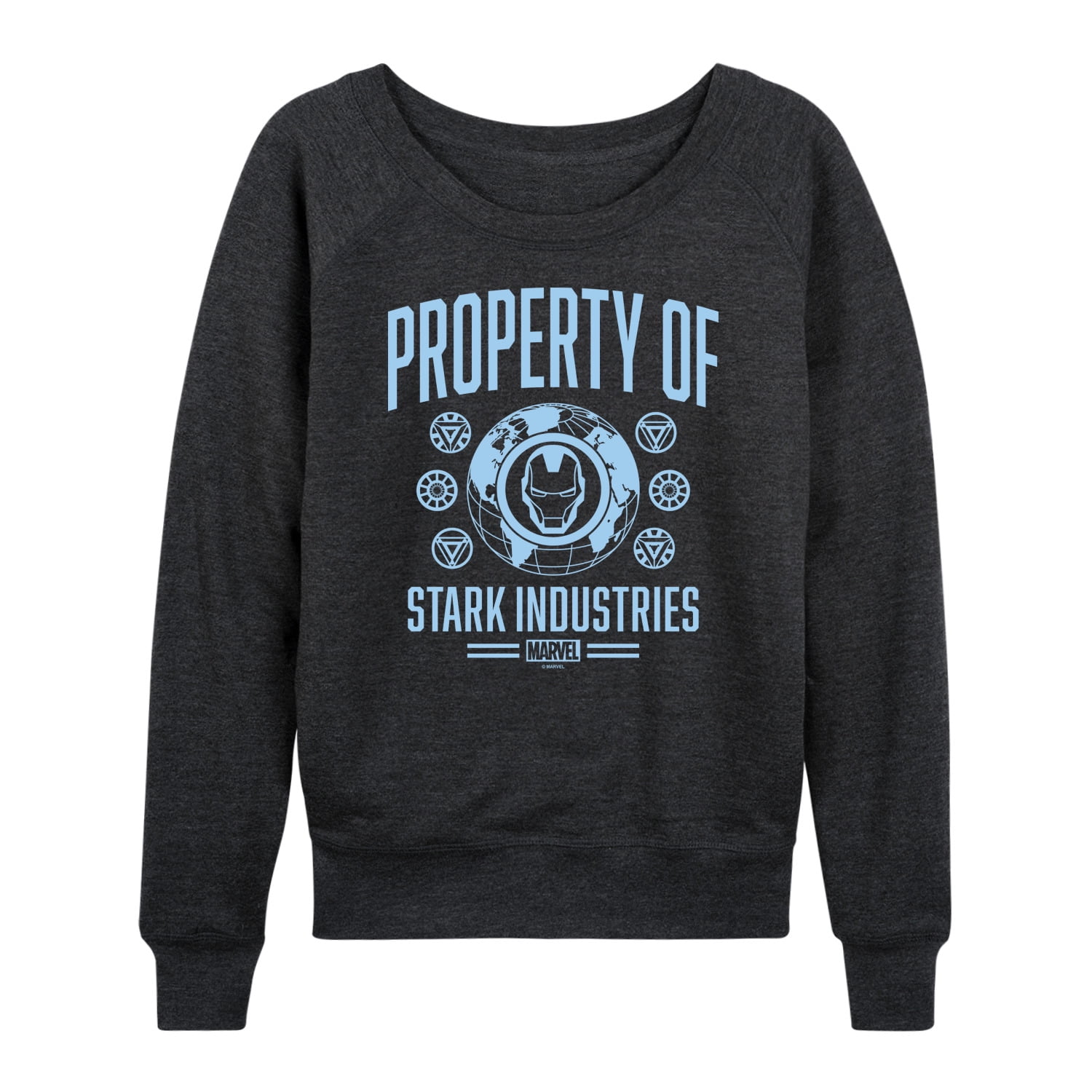Marvel Iron Man - Property Of Stark Industries - Women's French Terry Pullover Sweatshirt