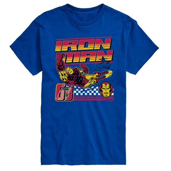 Marvel Iron Man - Racing - Men's Short Sleeve Graphic T-Shirt