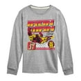 thumbnail image 1 of Marvel Iron Man - Racing - Toddler And Youth Long Sleeve Graphic T-Shirt, 1 of 5