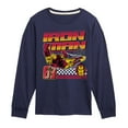 thumbnail image 1 of Marvel Iron Man - Racing - Toddler And Youth Long Sleeve Graphic T-Shirt, 1 of 5