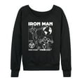 thumbnail image 1 of Marvel Iron Man - Schematic - Women's French Terry Pullover Sweatshirt, 1 of 5