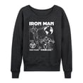 thumbnail image 1 of Marvel Iron Man - Schematic - Women's French Terry Pullover Sweatshirt, 1 of 5