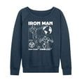 thumbnail image 1 of Marvel Iron Man - Schematic - Women's French Terry Pullover Sweatshirt, 1 of 5