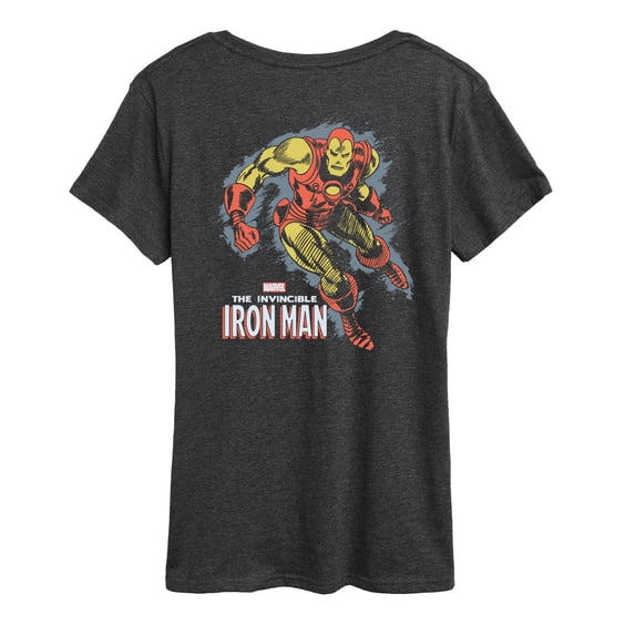 Marvel Iron Man - Sketch - Women's Short Sleeve Graphic T-Shirt