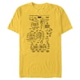 thumbnail image 1 of Marvel Iron Man Stark Industries Black Armor Details - Short Sleeve Blended T-Shirt for Adults - Customized-Yellow, 1 of 5