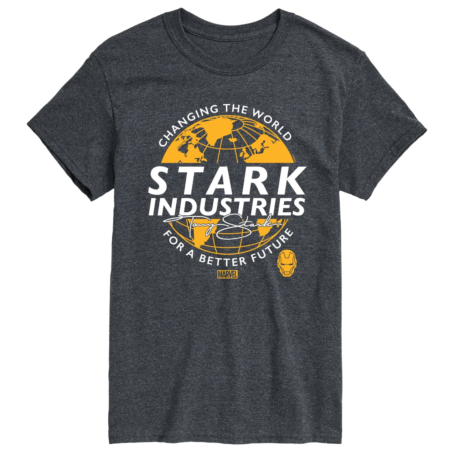 Marvel Iron Man - Stark Industries - Men's Short Sleeve Graphic T-Shirt