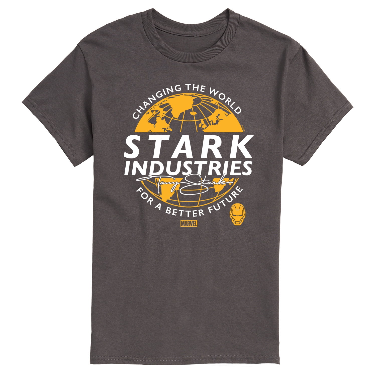 Marvel Iron Man - Stark Industries - Men's Short Sleeve Graphic T-Shirt