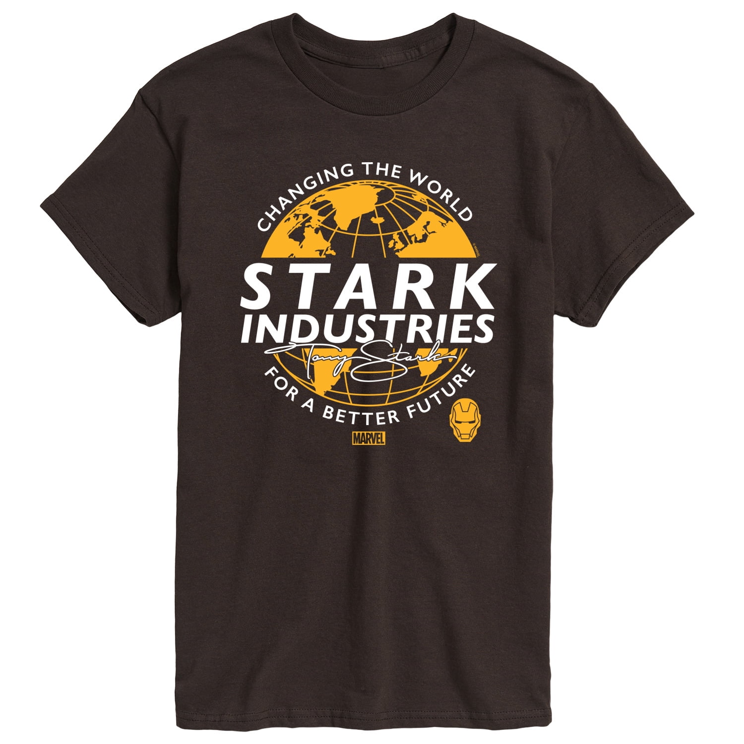 Marvel Iron Man - Stark Industries - Men's Short Sleeve Graphic T-Shirt